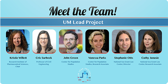 Pictures of the UM Lead Project Team