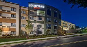 Outside picture of Courtyard Marriott Hotel in Oxford, Mississippi
